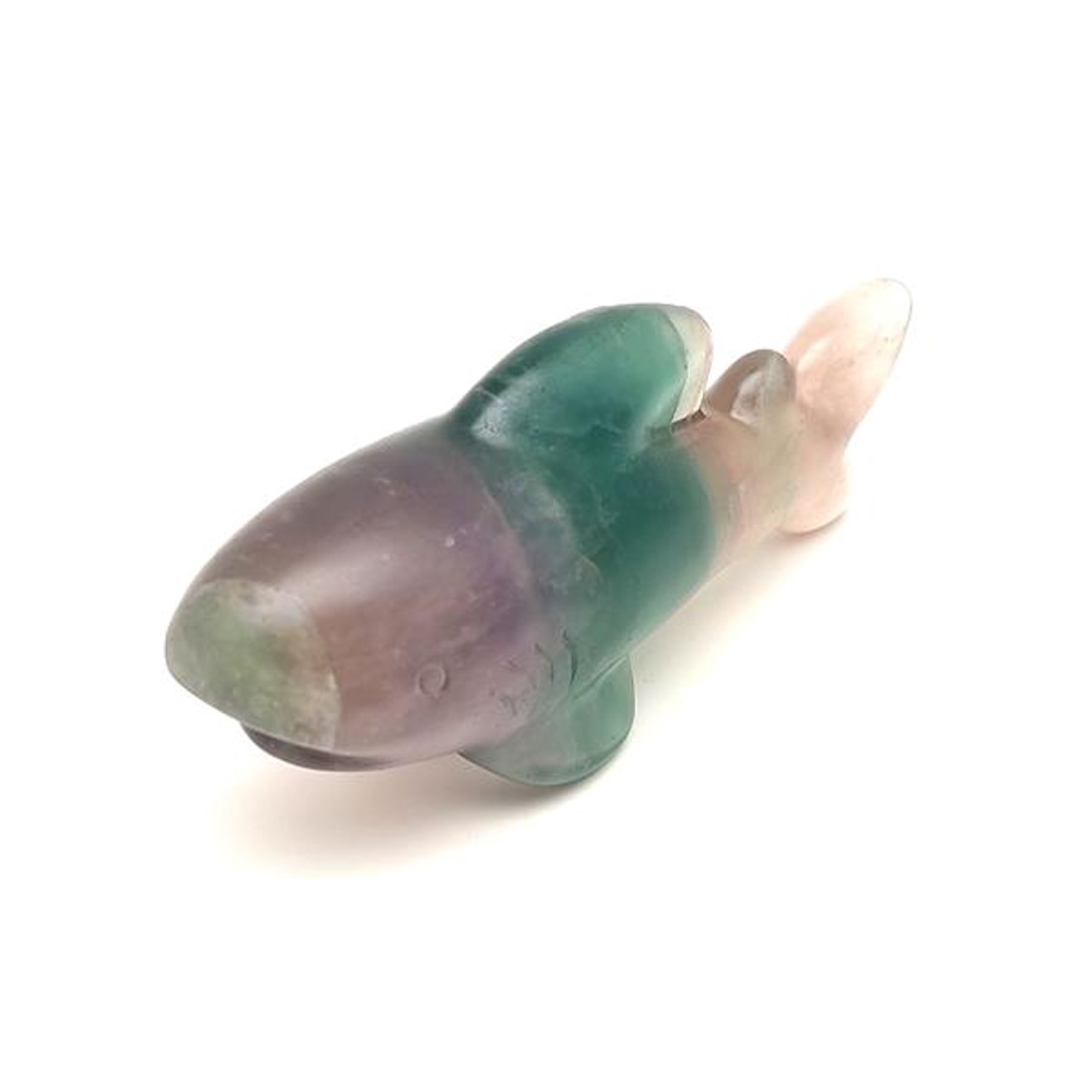 Fluorit cápa 10x5cm - kellékek & szerszámok - ásvány alapanyag - Meska.hu