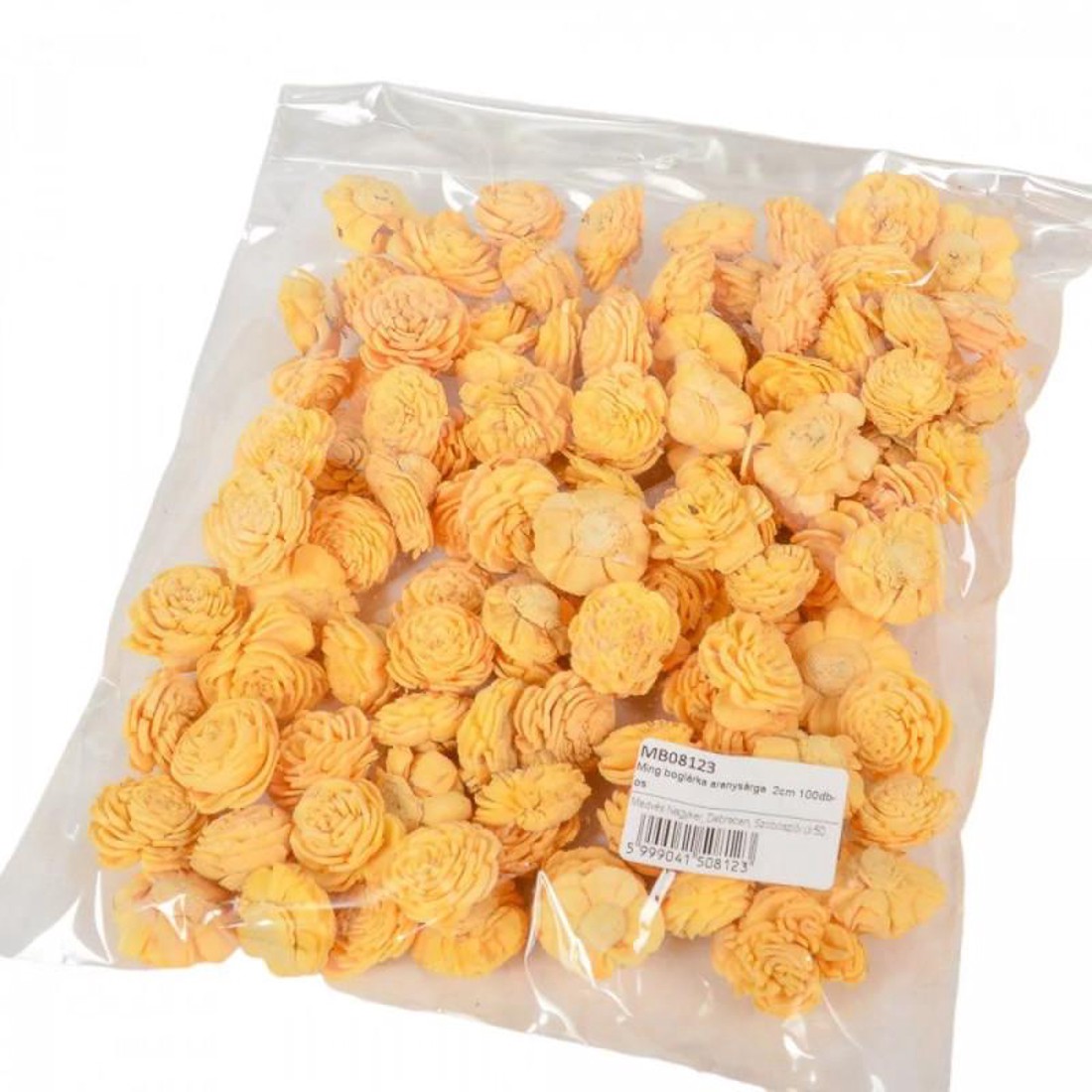 Ming boglárka 2 cm 100 db - aranysárga - kellékek & szerszámok - dekorációs kellékek - termések, terméscsomagok - Meska.hu