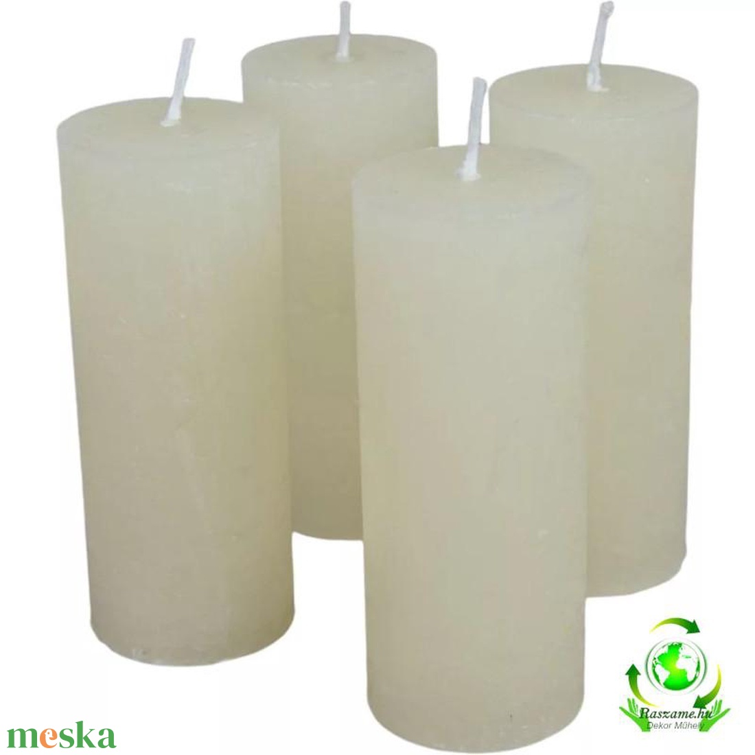 Rusztikus gyertya 40 x 100 mm - ivory szett - kellékek & szerszámok - dekorációs kellékek - dekorációs gyertya - Meska.hu Rusztikus gyertya 40 x 100 mm - ivory szett - kellékek & szerszámok - dekorációs kellékek - dekorációs gyertya - Meska.hu