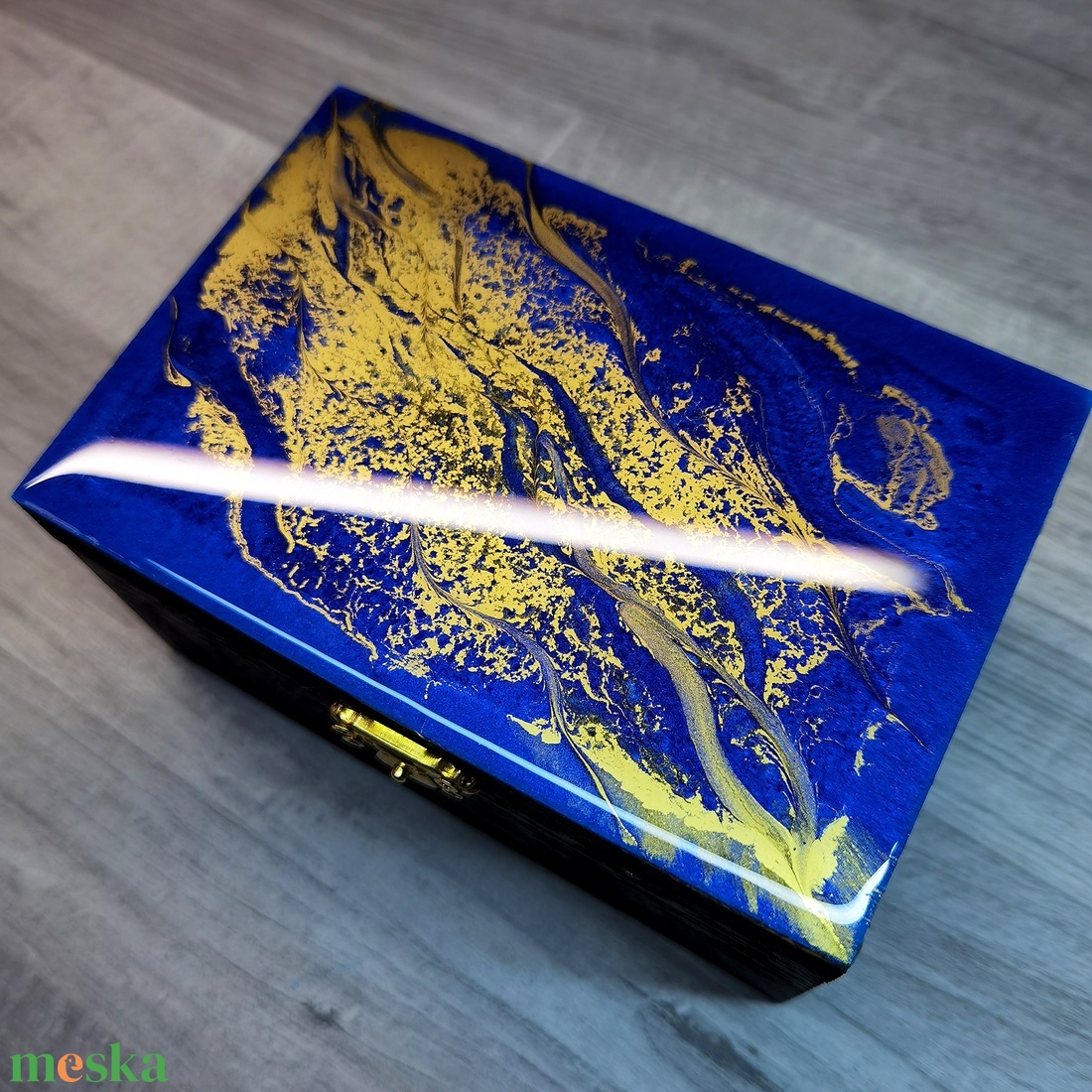 Epoxy gyantás ékszer doboz - ékszer - ékszertartó - ékszerdoboz - Meska.hu Epoxy gyantás ékszer doboz - ékszer - ékszertartó - ékszerdoboz - Meska.hu