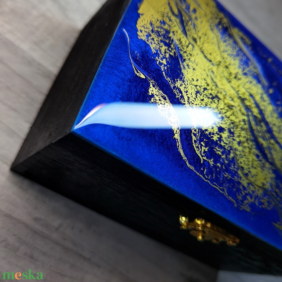 Epoxy gyantás ékszer doboz - ékszer - ékszertartó - ékszerdoboz - Meska.hu Epoxy gyantás ékszer doboz - ékszer - ékszertartó - ékszerdoboz - Meska.hu