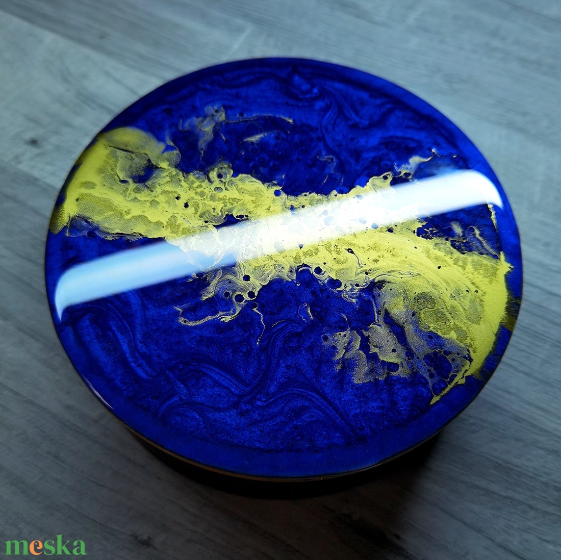 Epoxy gyantás tükrös ékszer doboz - ékszer - ékszertartó - ékszerdoboz - Meska.hu Epoxy gyantás tükrös ékszer doboz - ékszer - ékszertartó - ékszerdoboz - Meska.hu