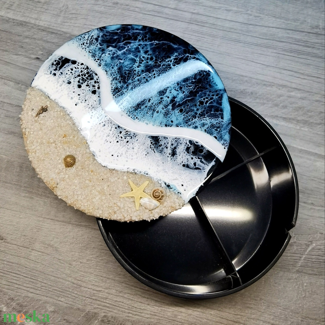 Epoxy gyantás ékszer doboz - ékszer - ékszertartó - ékszerdoboz - Meska.hu Epoxy gyantás ékszer doboz - ékszer - ékszertartó - ékszerdoboz - Meska.hu