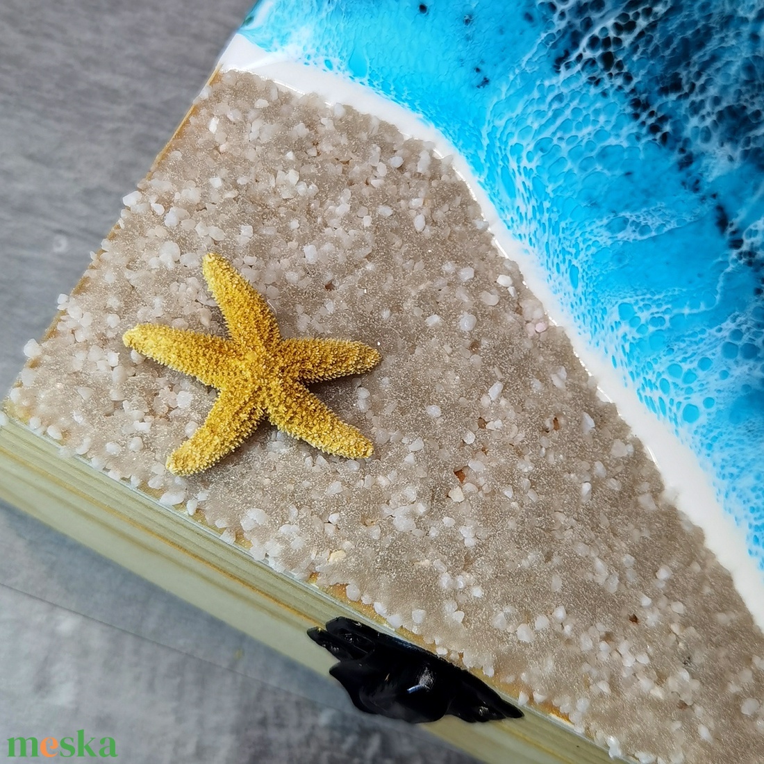 Epoxy tengeres ékszer doboz - ékszer - ékszertartó - ékszerdoboz - Meska.hu Epoxy tengeres ékszer doboz - ékszer - ékszertartó - ékszerdoboz - Meska.hu