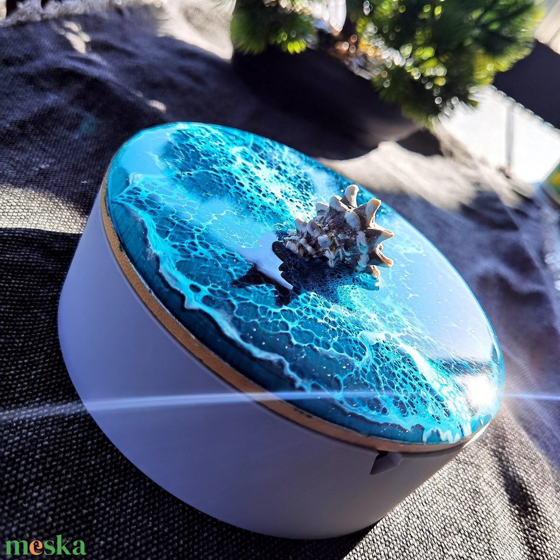 Epoxy gyantás ékszer doboz - ékszer - ékszertartó - ékszerdoboz - Meska.hu Epoxy gyantás ékszer doboz - ékszer - ékszertartó - ékszerdoboz - Meska.hu