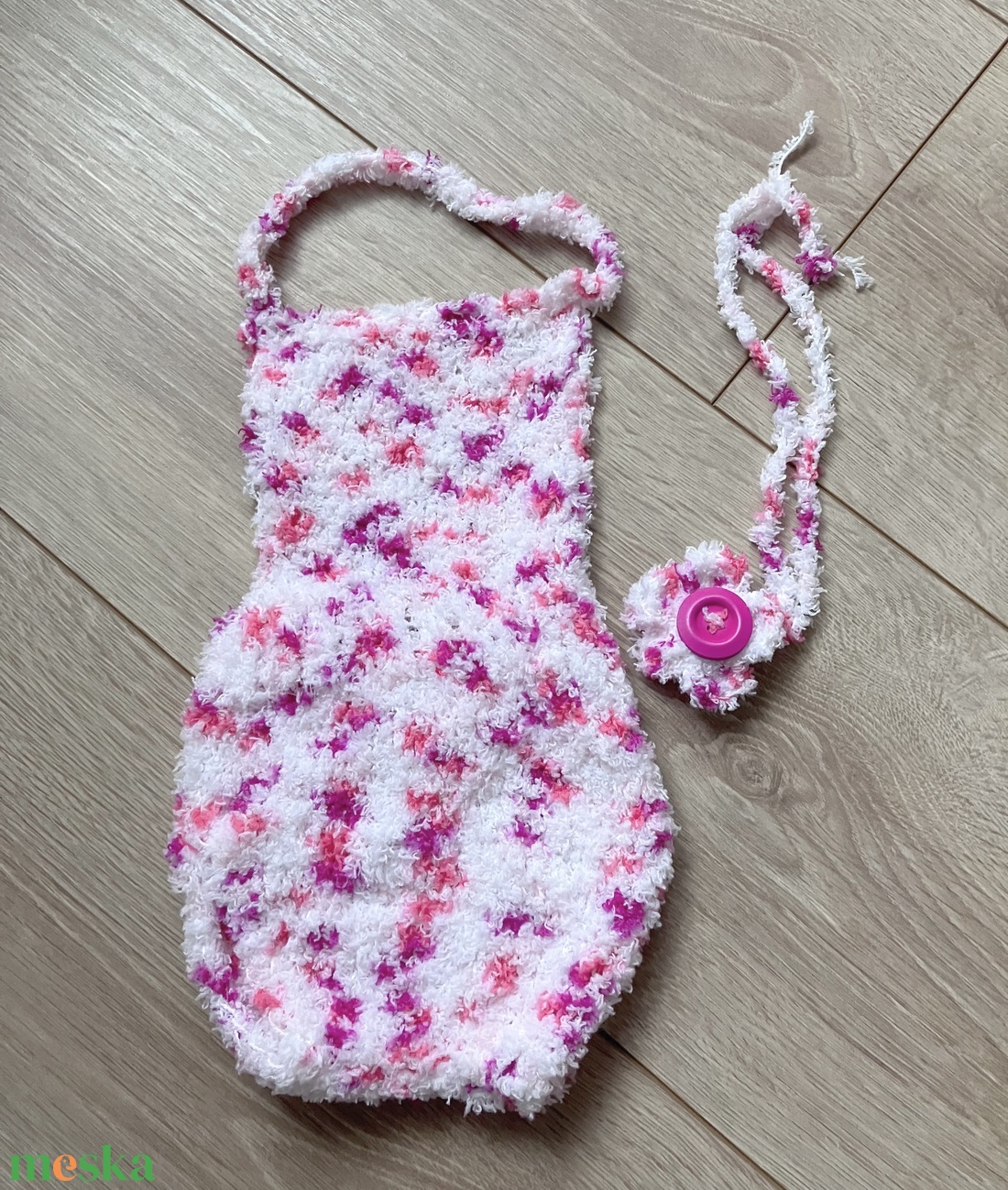 Újszülött nadrág sapkával - ruha & divat - babaruha & gyerekruha - babafotózási ruha és kellék - Meska.hu