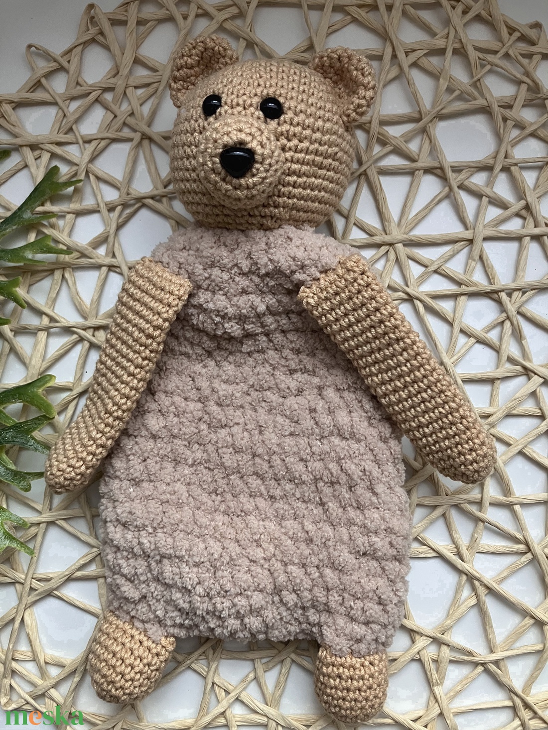 Maci alvóka - játék & sport - 3 éves kor alattiaknak - alvóka & rongyi - Meska.hu