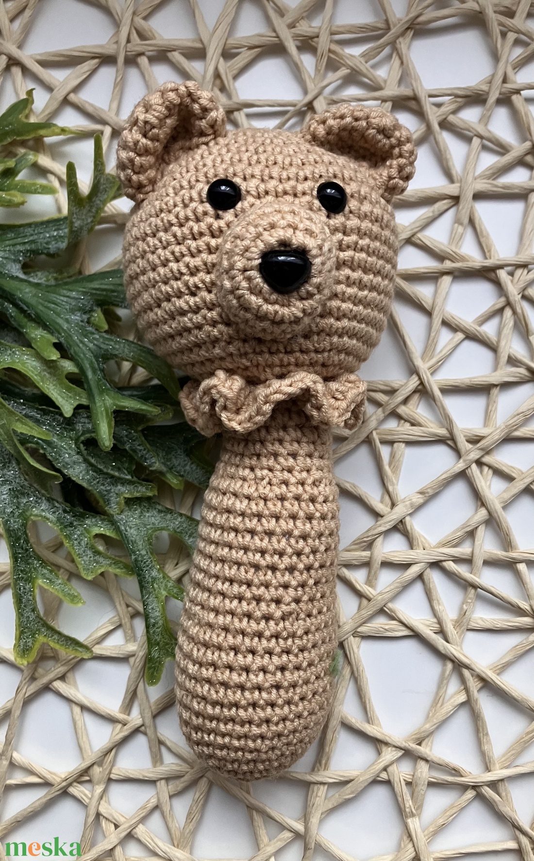 Maci csörgő - játék & sport - 3 éves kor alattiaknak - csörgő - Meska.hu