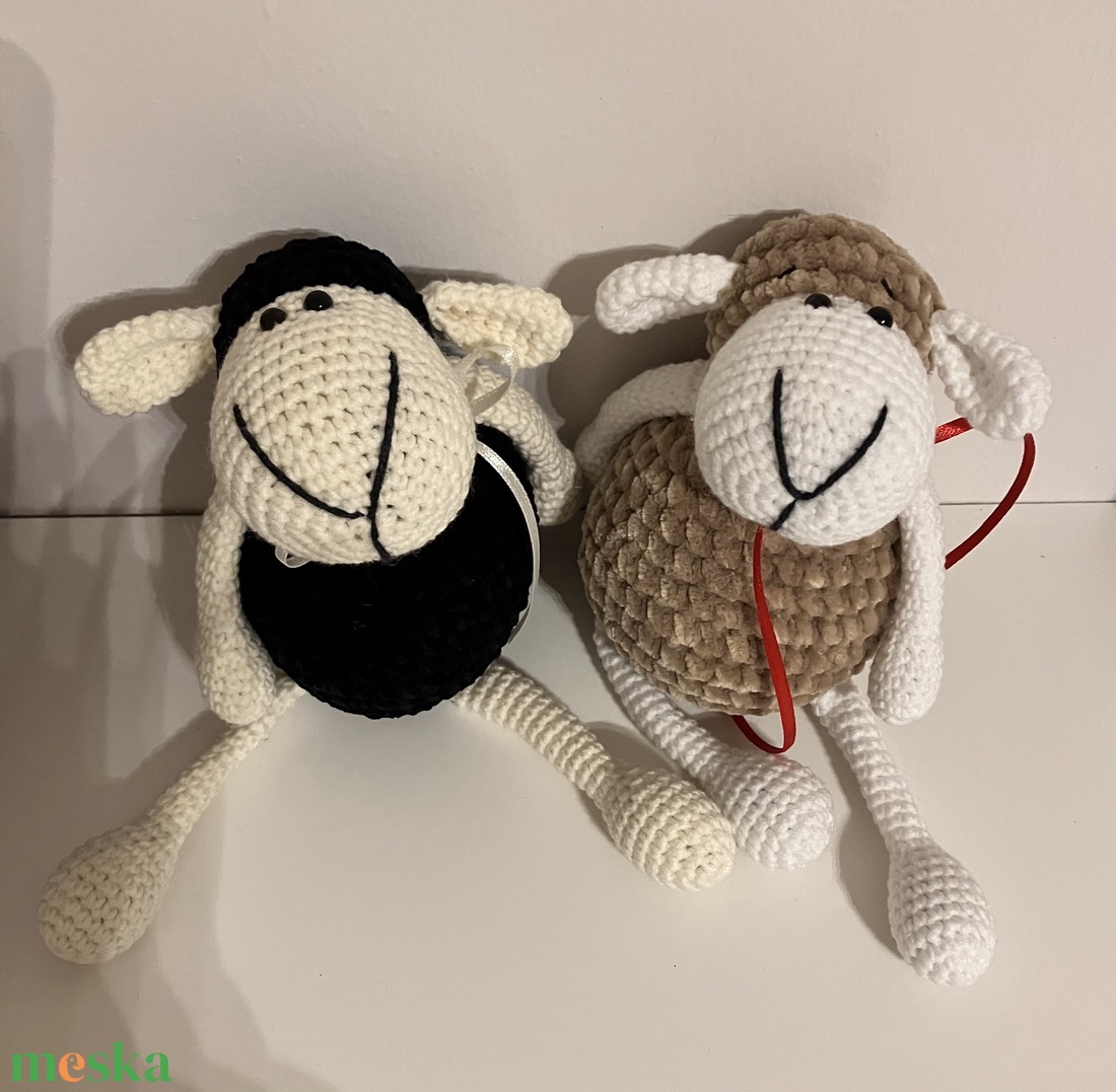 Bárányok  - játék & sport - plüssállat & játékfigura - boci, tehén - Meska.hu