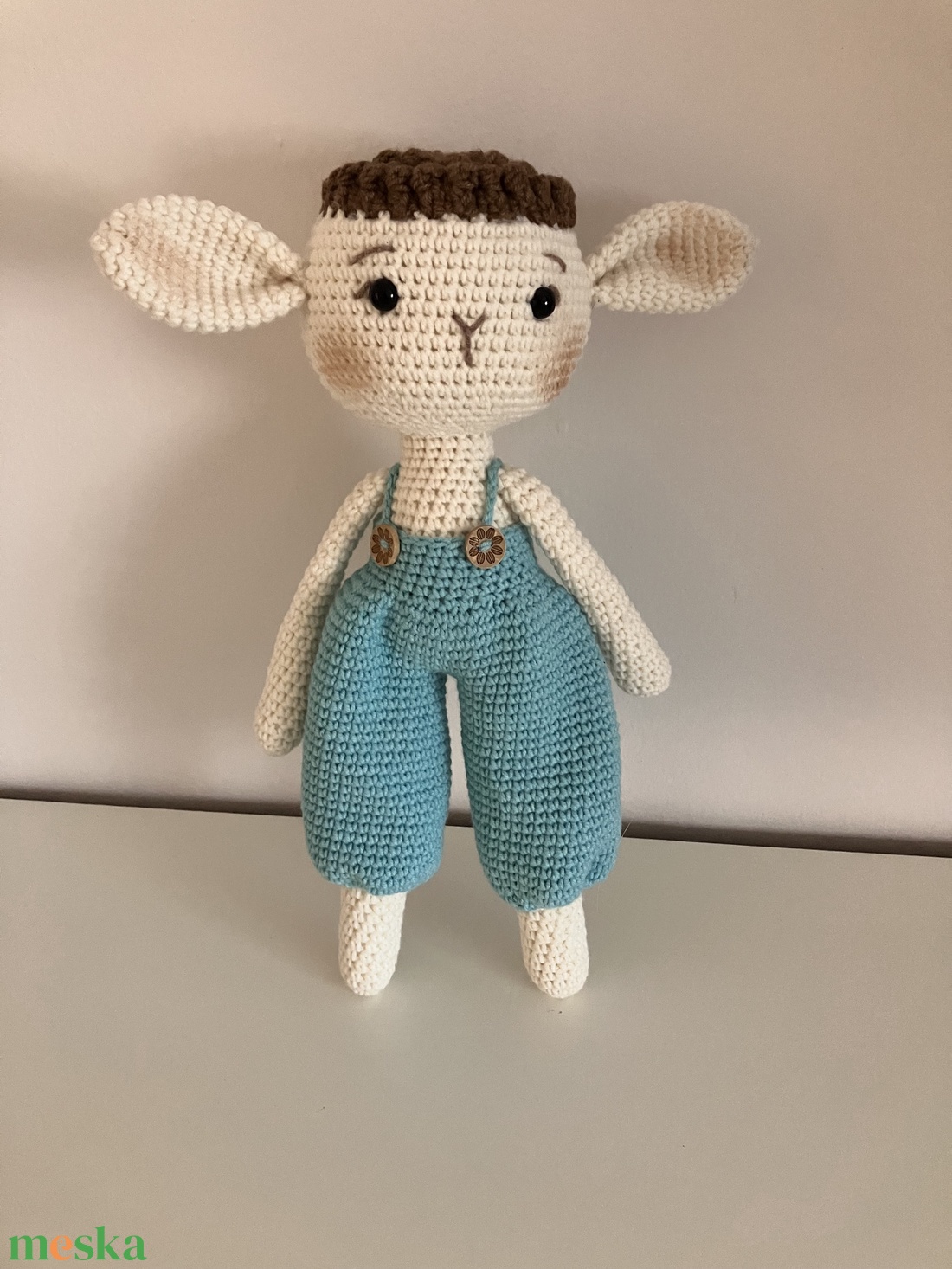 Nadrágos bárány - játék & sport - plüssállat & játékfigura - boci, tehén - Meska.hu