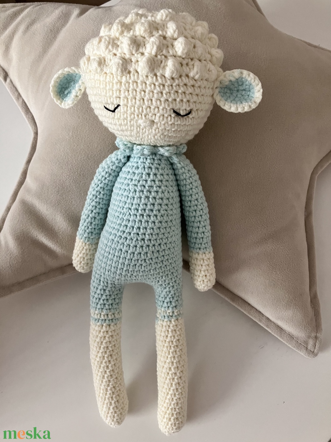 Álló bárány - játék & sport - plüssállat & játékfigura - boci, tehén - Meska.hu