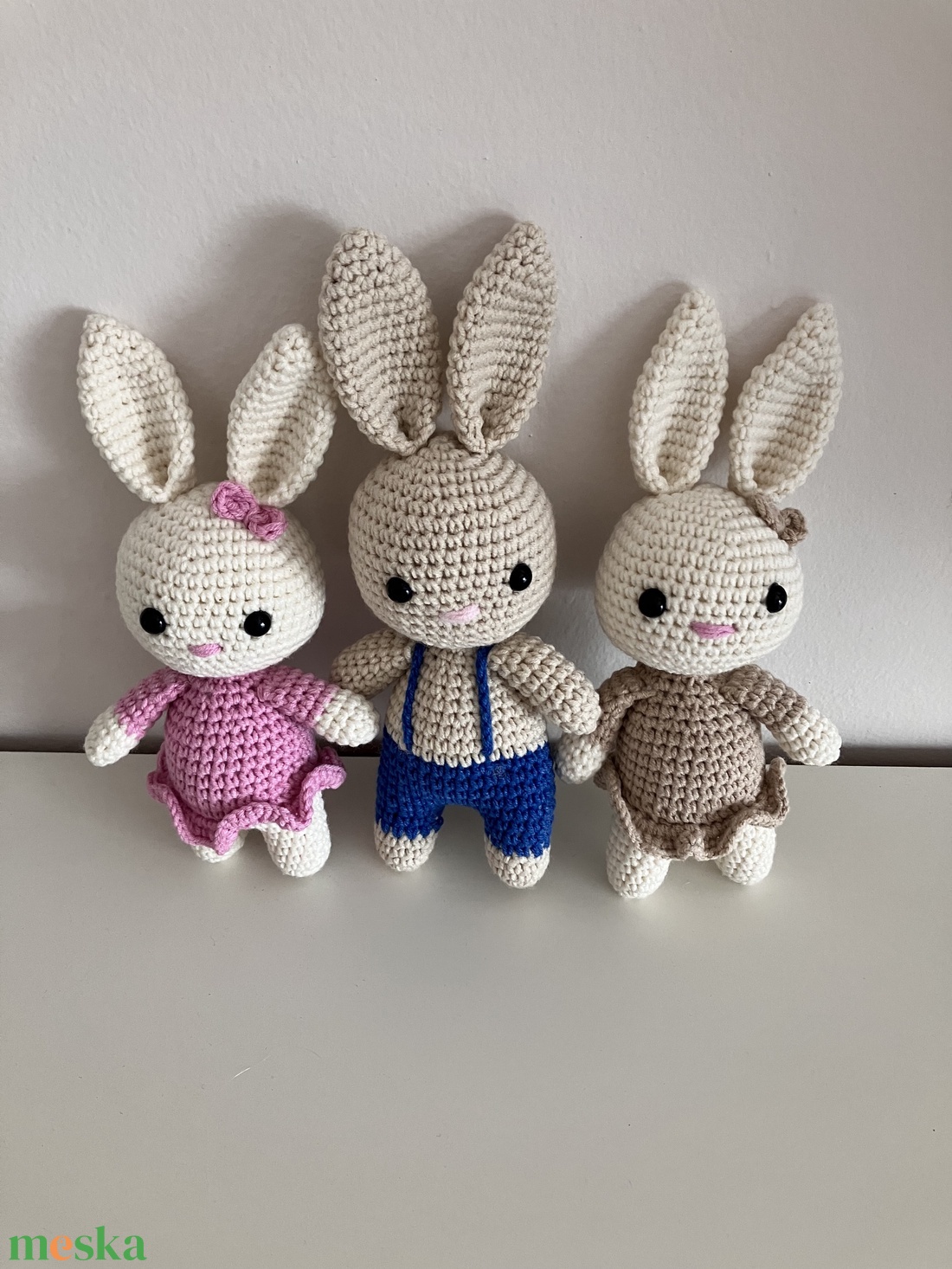 Mini nyuszi - játék & sport - plüssállat & játékfigura - nyuszi - Meska.hu