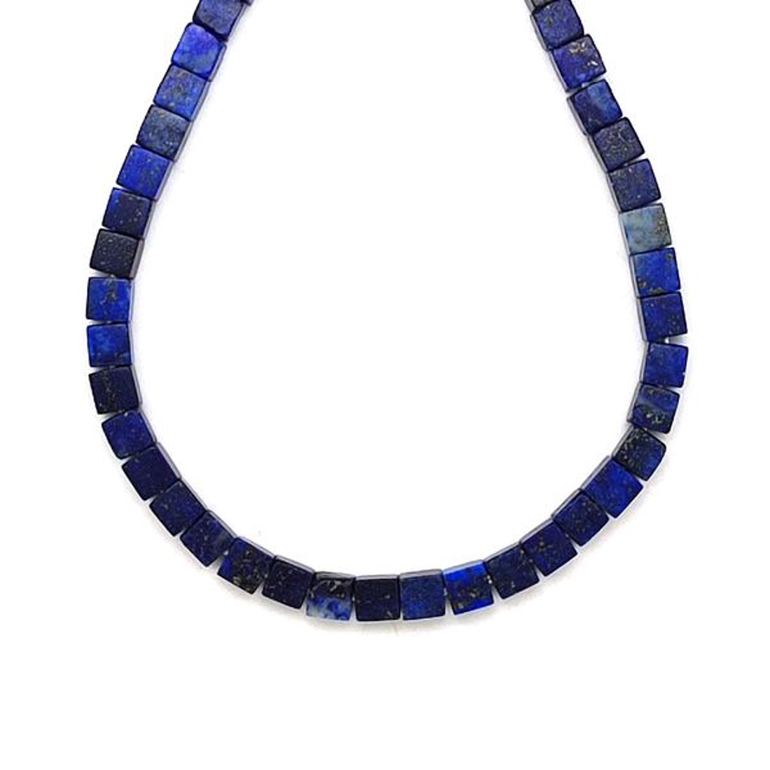 Lapis lazuli kocka 4-5mm � ékszerkészítő alapanyag (füzér) - kellékek & szerszámok - ásvány alapanyag - ásványfüzér - Meska.hu