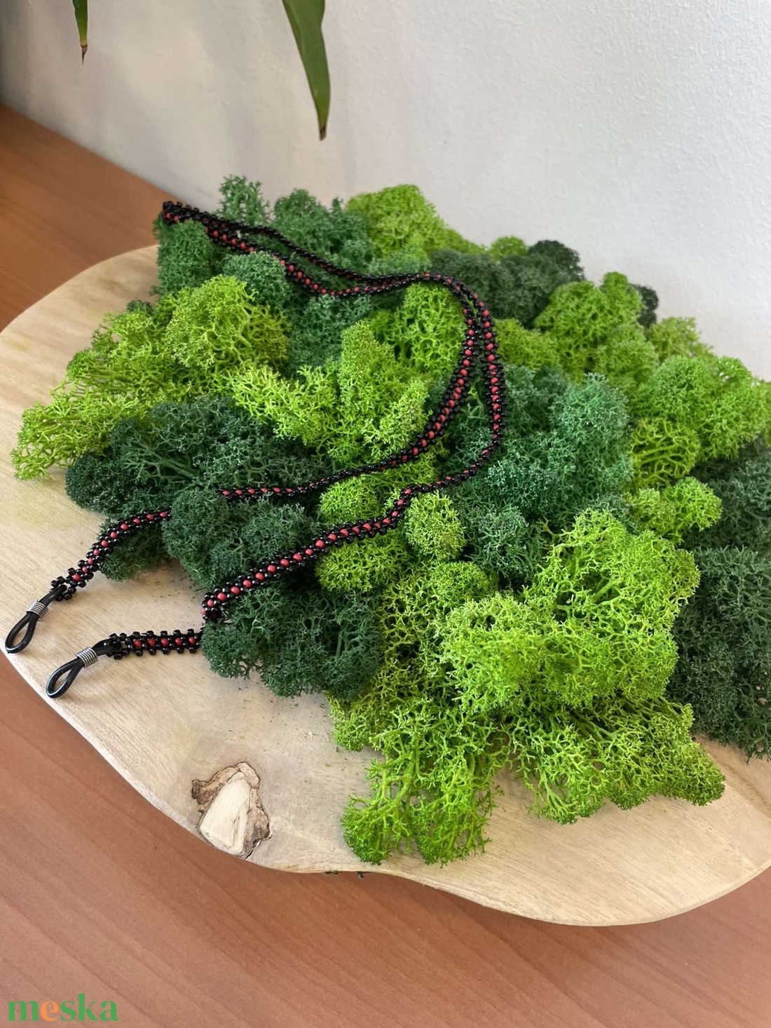 Szemüveglánc - ékszer - nyaklánc - gyöngyös nyaklánc - Meska.hu
