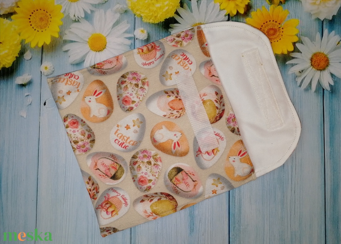 Uzsistasak - húsvéti tojásos - táska & tok - uzsonna- & ebéd tartó - szendvics csomagoló - Meska.hu