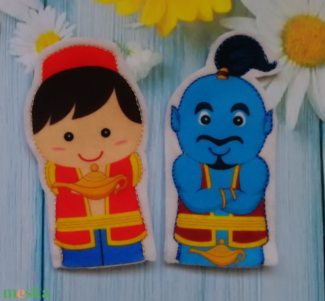 Ujjbáb - Aladdin - játék & sport - bábok - ujjbáb - Meska.hu Ujjbáb - Aladdin - játék & sport - bábok - ujjbáb - Meska.hu