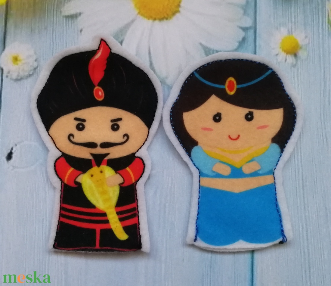 Ujjbáb - Aladdin - játék & sport - bábok - ujjbáb - Meska.hu Ujjbáb - Aladdin - játék & sport - bábok - ujjbáb - Meska.hu