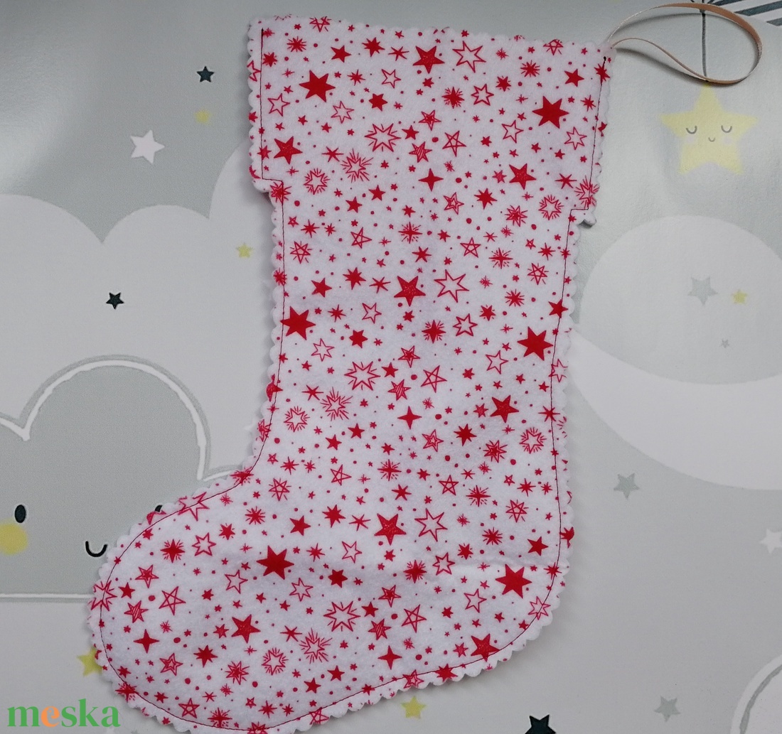 Mikulás csizma - karácsony - mikulás - mikulás zsák - Meska.hu