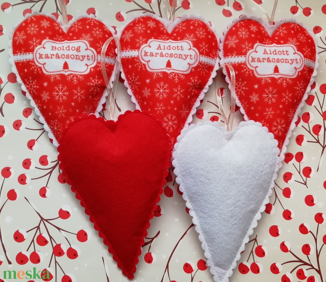 Karácsonyfadísz - feliratos - karácsony - karácsonyi lakásdekoráció - karácsonyfadíszek - Meska.hu