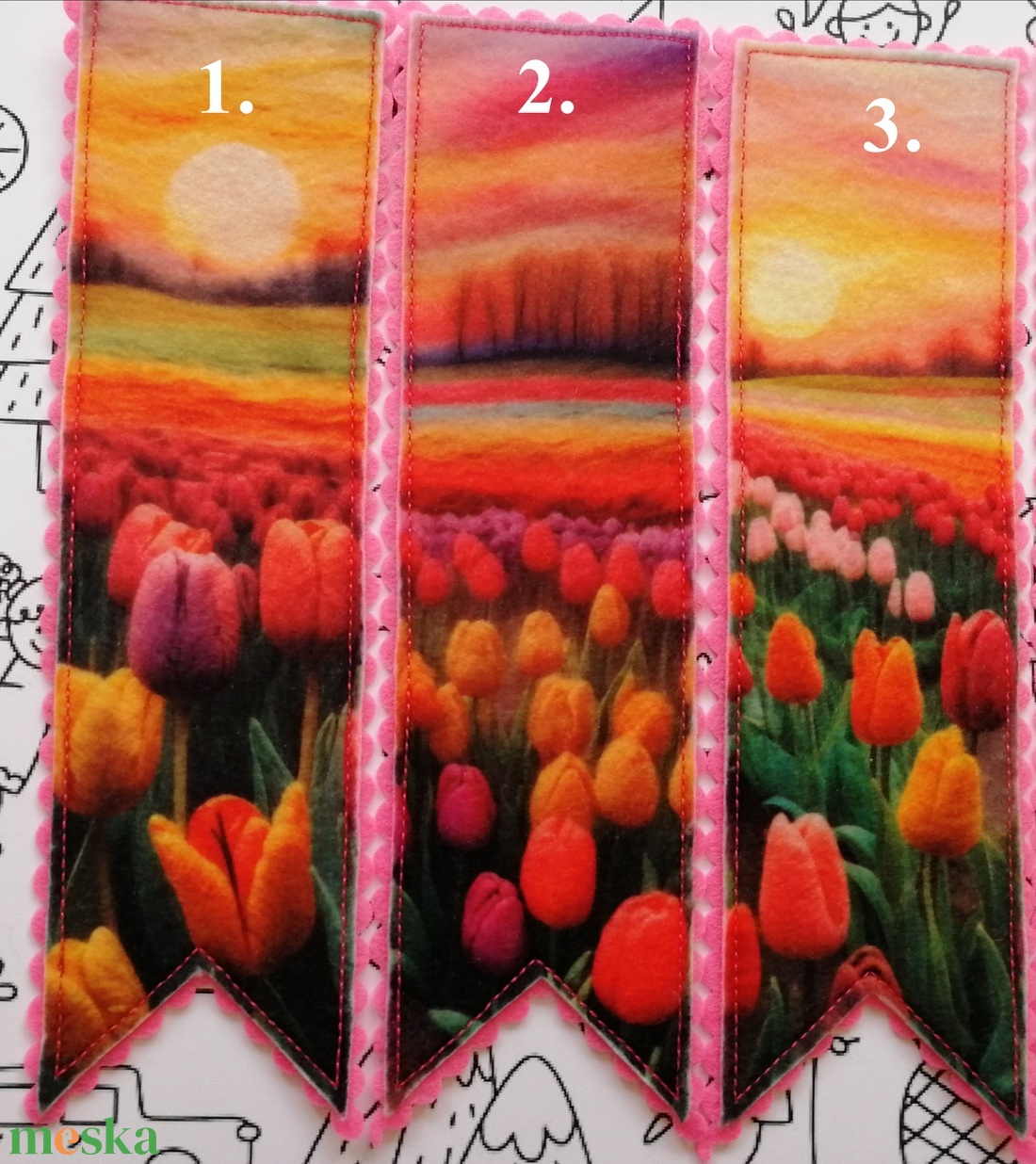 Könyvjelző - tulipános - könyv & zene - könyvjelző - Meska.hu Könyvjelző - tulipános - könyv & zene - könyvjelző - Meska.hu