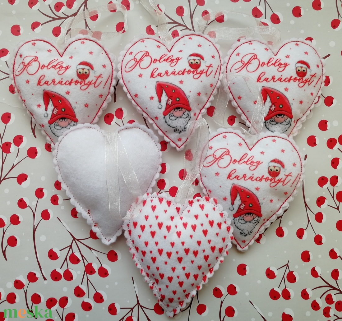 Karácsonyfadísz - Boldog karácsonyt - manós - karácsony - karácsonyi lakásdekoráció - karácsonyfadíszek - Meska.hu