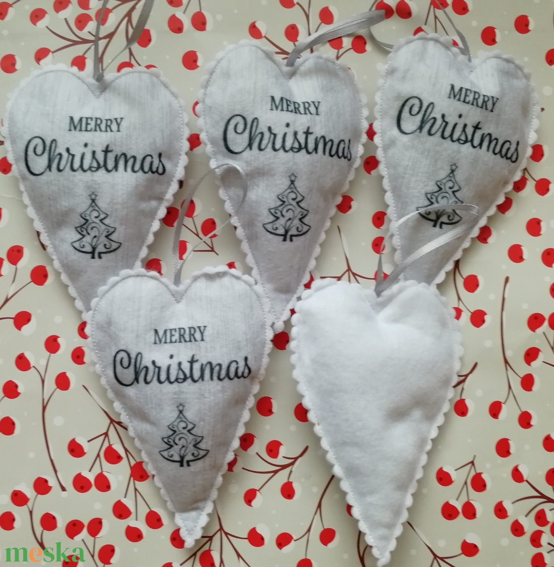 Karácsonyfadísz - Merry Christmas - karácsony - karácsonyi lakásdekoráció - karácsonyfadíszek - Meska.hu