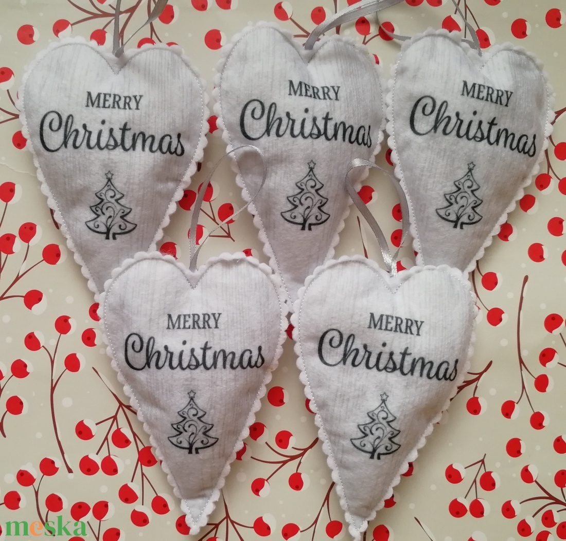 Karácsonyfadísz - Merry Christmas - karácsony - karácsonyi lakásdekoráció - karácsonyfadíszek - Meska.hu