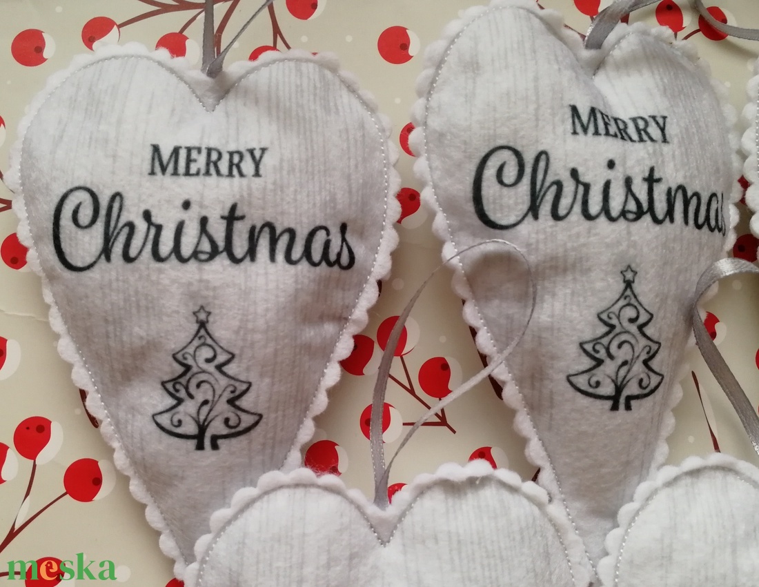 Karácsonyfadísz - Merry Christmas - karácsony - karácsonyi lakásdekoráció - karácsonyfadíszek - Meska.hu