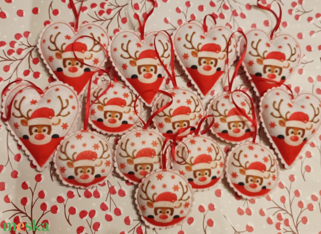 Karácsonyfadísz - Szarvas - karácsony - karácsonyi lakásdekoráció - karácsonyfadíszek - Meska.hu