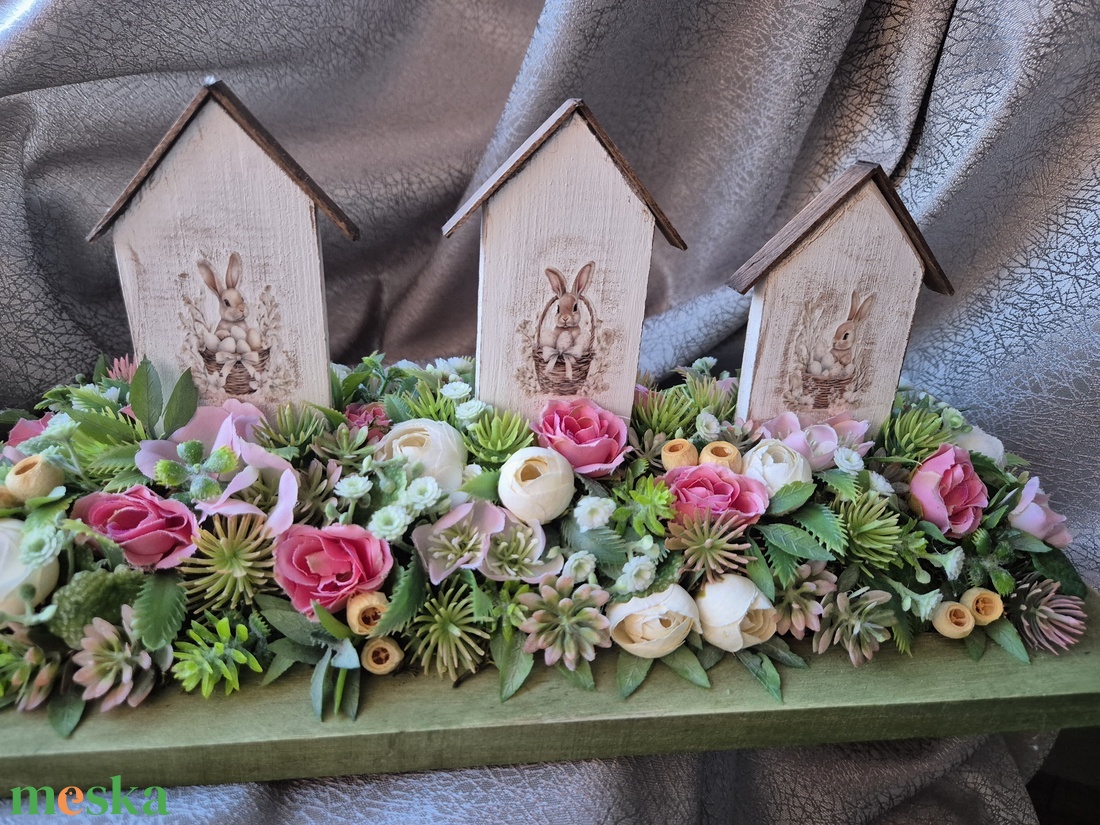 Húsvéti asztaldísz - ünnepi díszek, dekorációk - húsvéti díszek és dekorációk - húsvéti asztaldíszek - Meska.hu
