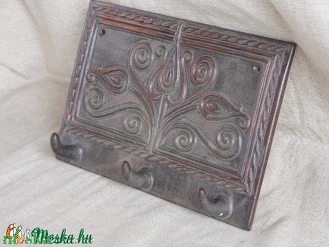 Kerámia kulcstartó - otthon & életmód - dekoráció - fali és függő dekoráció - fali kulcstartó - Meska.hu