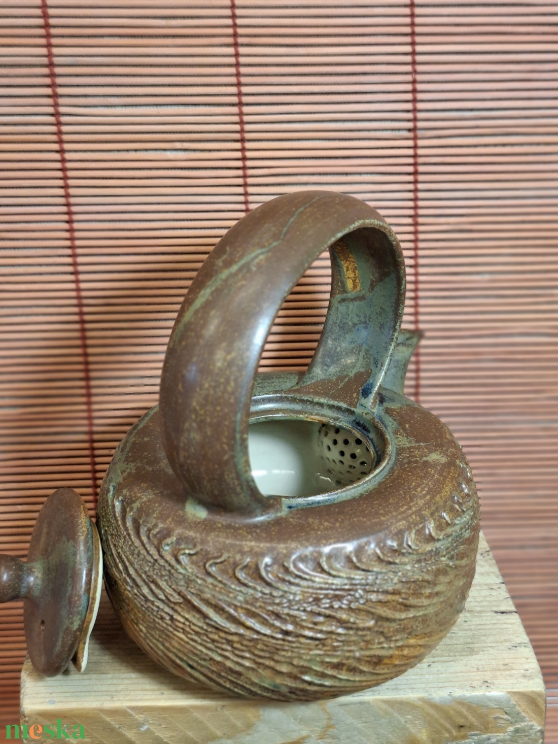 Teáskanna ,plusz 2 csész - otthon & életmód - konyhafelszerelés, tálalás - konyhai tárolás - tea & kávé tárolás - Meska.hu