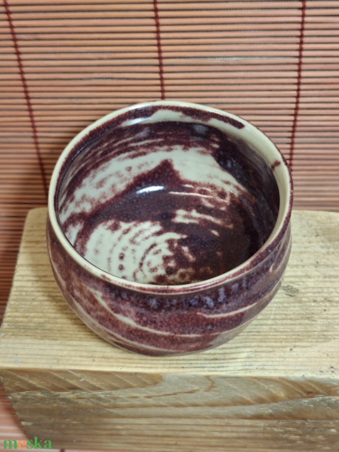 Matchatál - otthon & életmód - konyhafelszerelés, tálalás - konyhai tárolás - tea & kávé tárolás - Meska.hu