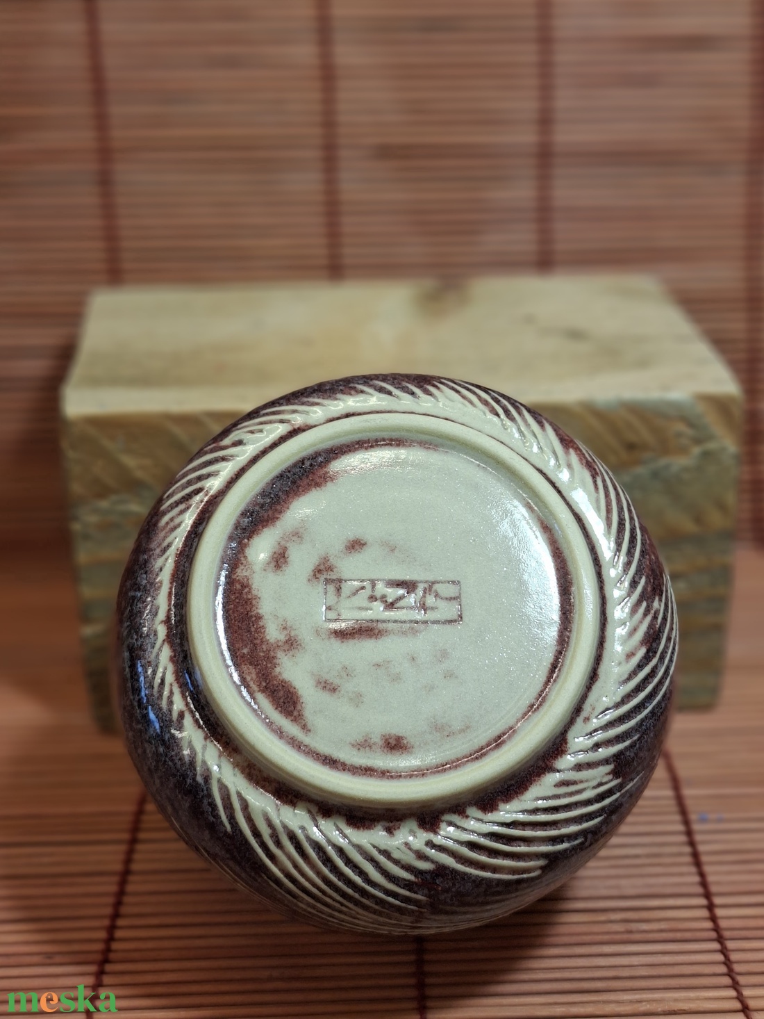 Matchatál - otthon & életmód - konyhafelszerelés, tálalás - konyhai tárolás - tea & kávé tárolás - Meska.hu