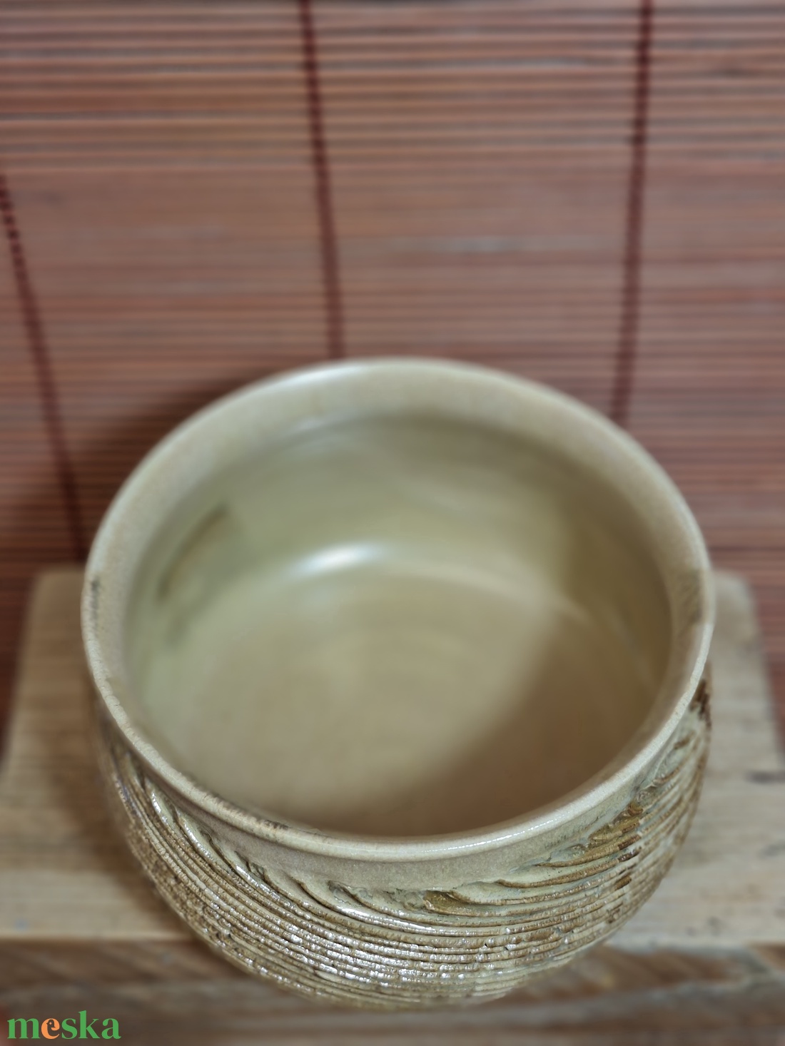 Matchatál - otthon & életmód - konyhafelszerelés, tálalás - konyhai tárolás - tea & kávé tárolás - Meska.hu