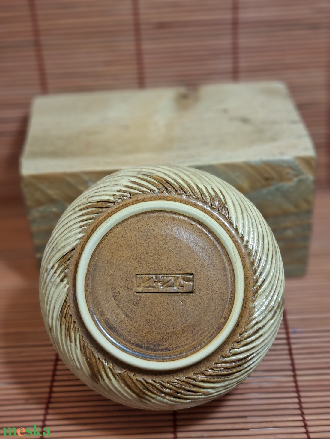 Matchatál - otthon & életmód - konyhafelszerelés, tálalás - konyhai tárolás - tea & kávé tárolás - Meska.hu