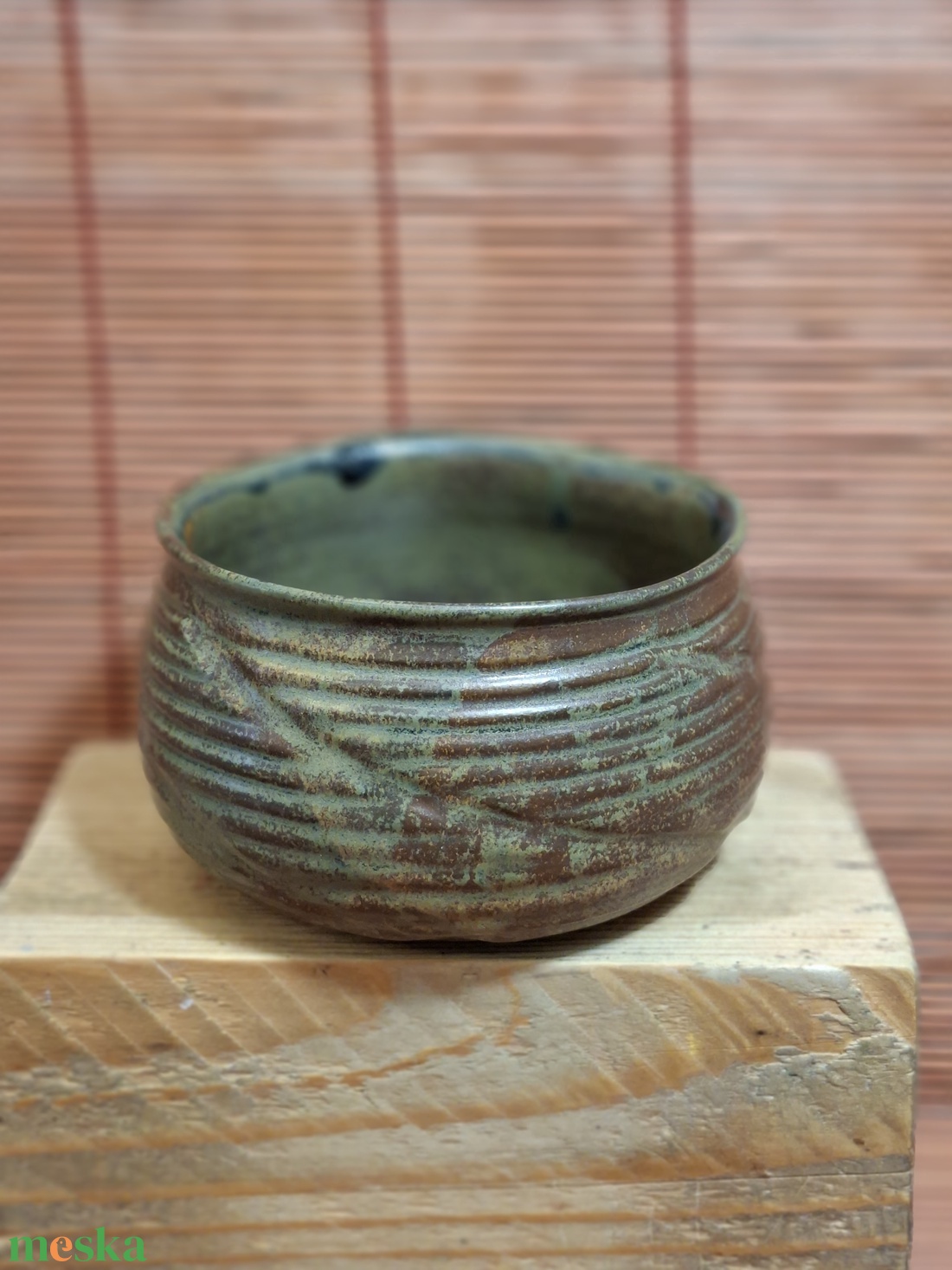 Matchatál - otthon & életmód - konyhafelszerelés, tálalás - konyhai tárolás - tea & kávé tárolás - Meska.hu