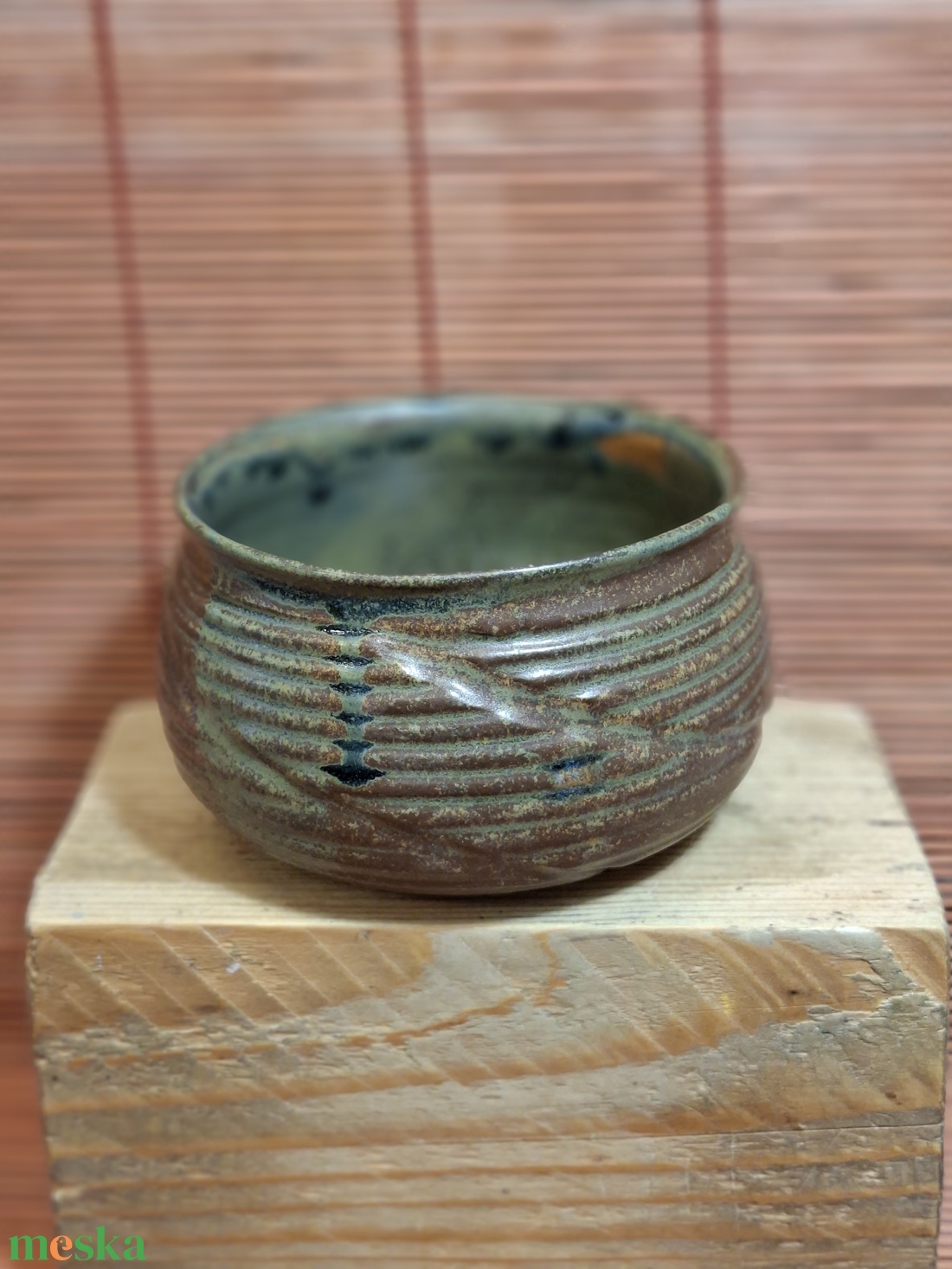 Matchatál - otthon & életmód - konyhafelszerelés, tálalás - konyhai tárolás - tea & kávé tárolás - Meska.hu