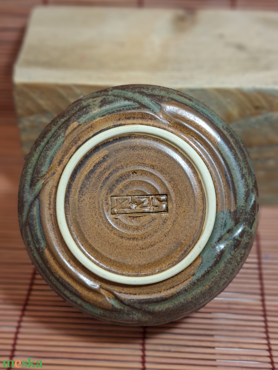 Matchatál - otthon & életmód - konyhafelszerelés, tálalás - konyhai tárolás - tea & kávé tárolás - Meska.hu