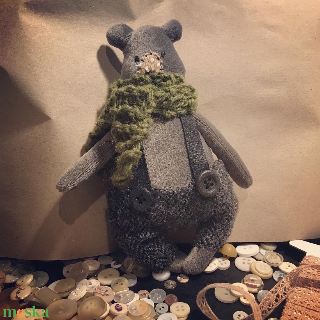 Kornél zsebmackó  Mackó-készítő szabásminta PDF  - diy (csináld magad) - szabásminta, útmutató - Meska.hu