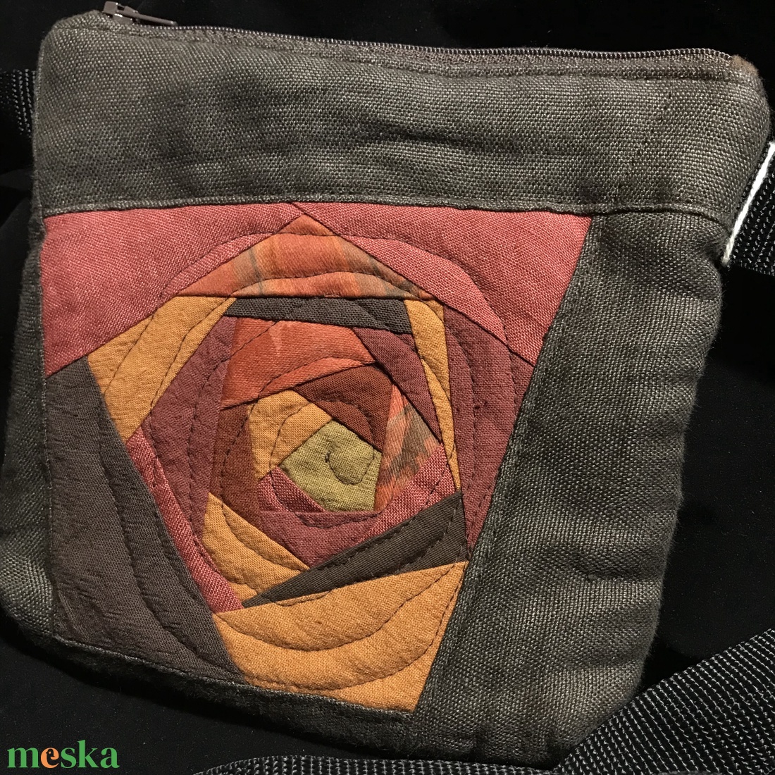 Rózsafa övtáska  - táska & tok - övtáska - Meska.hu