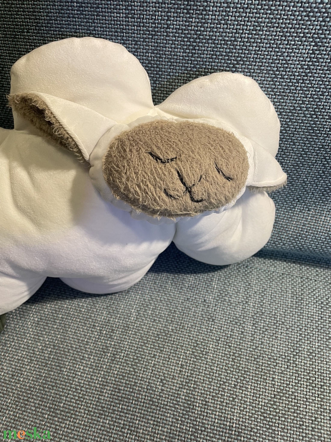 Bárányfelhő - bárány formájú puha párna - otthon & életmód - lakástextil - párna & párnahuzat - díszpárna (belsővel együtt) - Meska.hu