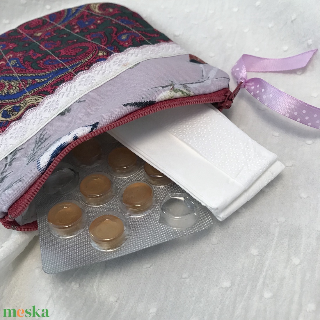 Teáscsésze vagy bögre neszesszer vagy tolltartó - otthon & életmód - papír, írószer - tolltartó & ceruzatekercs - Meska.hu