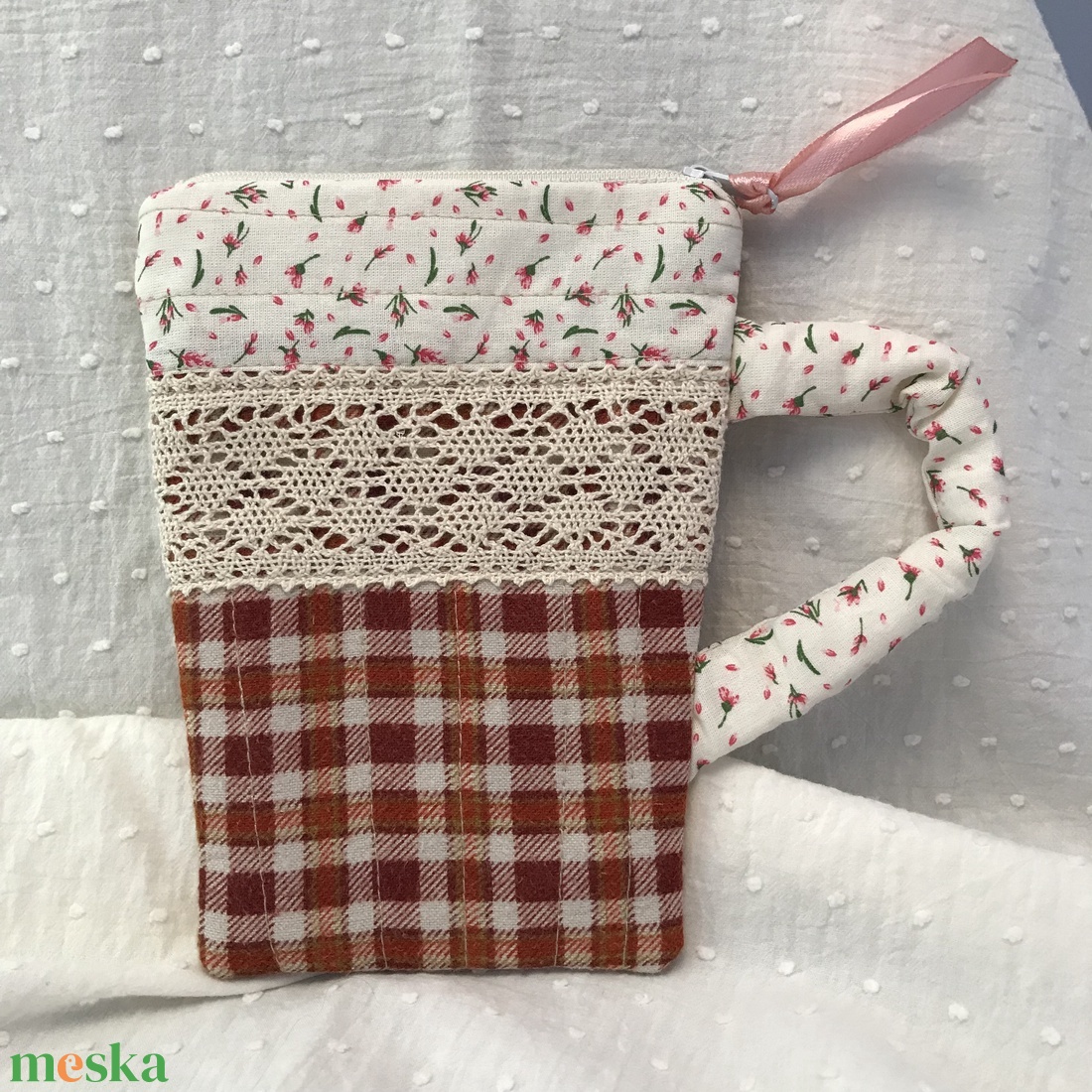 Teáscsésze vagy bögre neszesszer vagy tolltartó - otthon & életmód - papír, írószer - tolltartó & ceruzatekercs - Meska.hu