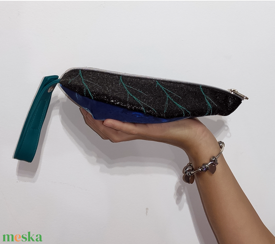 Víz férfi-elementál női levélneszesszer - táska & tok - neszesszer - Meska.hu