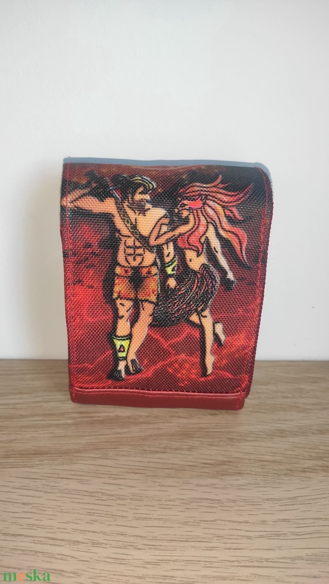 Tűzpáros elementál sok kártyás kártyatartó - táska & tok - pénztárca & más tok - kártyatartó & irattartó - Meska.hu