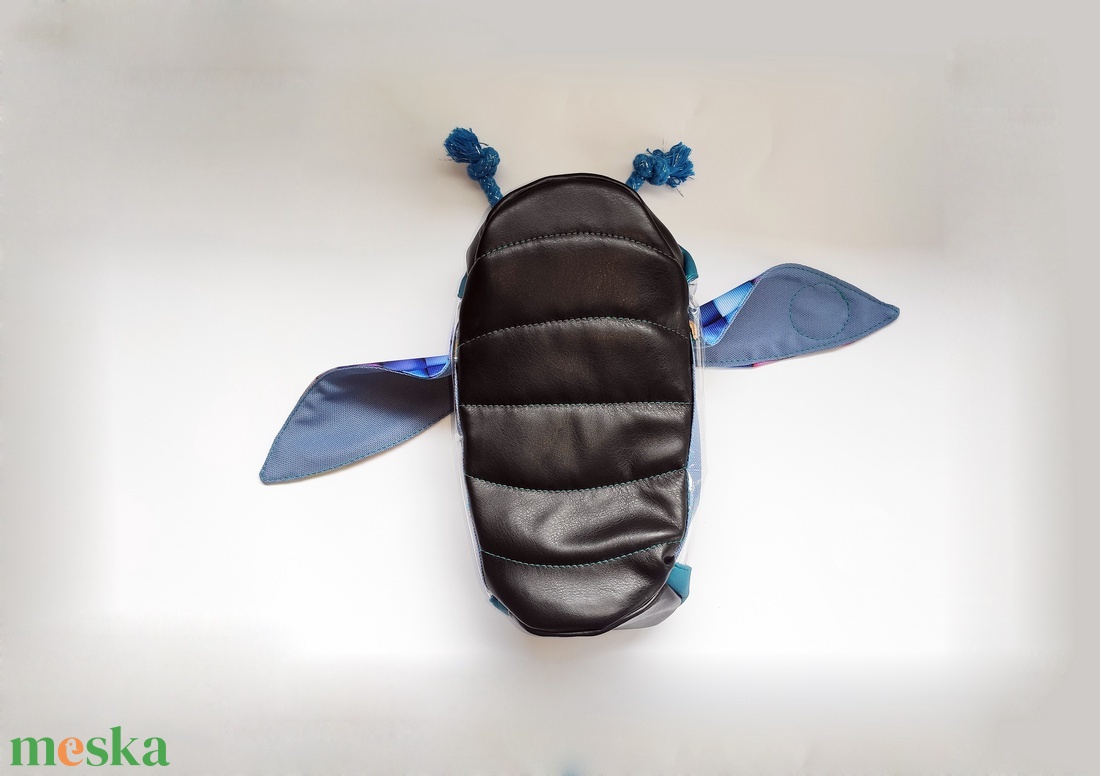 Rombuszkék Buggy  tolltartó - otthon & életmód - papír, írószer - tolltartó & ceruzatekercs - Meska.hu