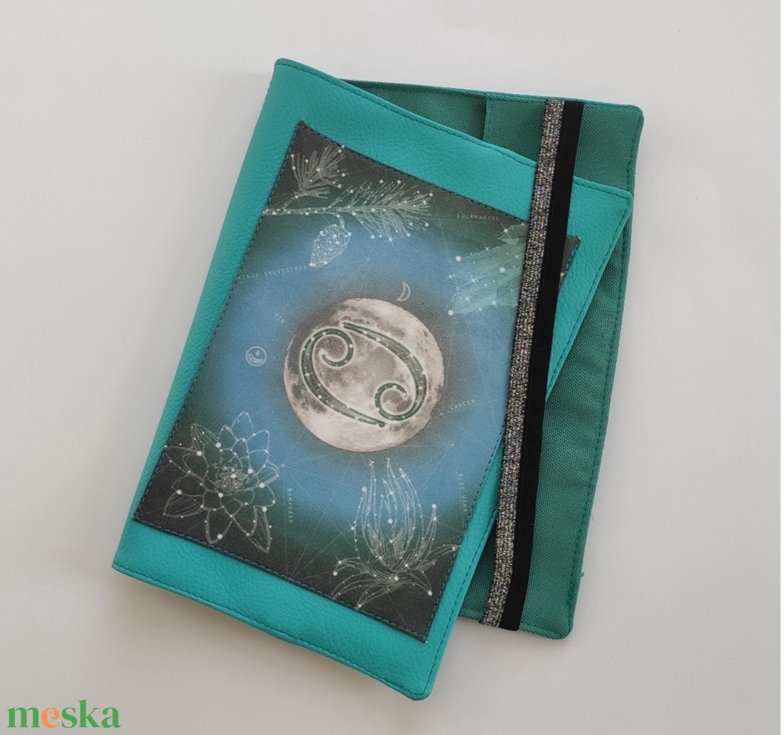 Rák Horoszkópos napló/füzetborító A/5 - otthon & életmód - papír, írószer - könyv- és füzetborító - Meska.hu