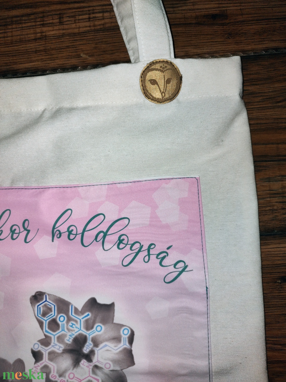 Bevásárló szatyor Kémia - táska & tok - bevásárlás & shopper táska - shopper, textiltáska, szatyor - Meska.hu