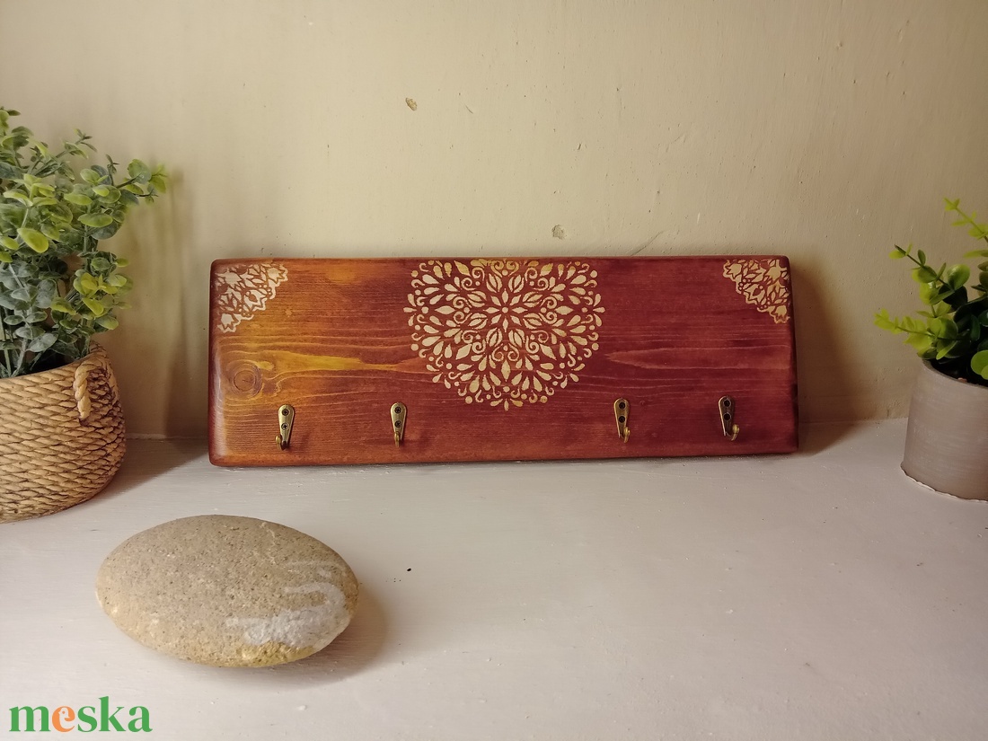 Fogas mandala mintával - otthon & életmód - bútor - fogas - Meska.hu